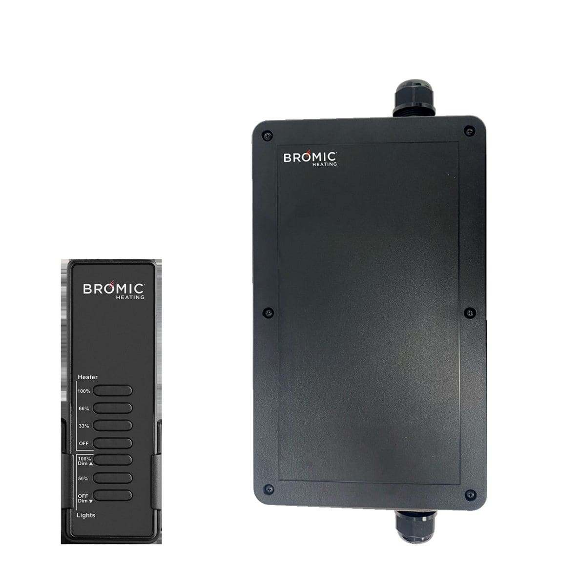 bromic eclipse patio heater remote and dimming box