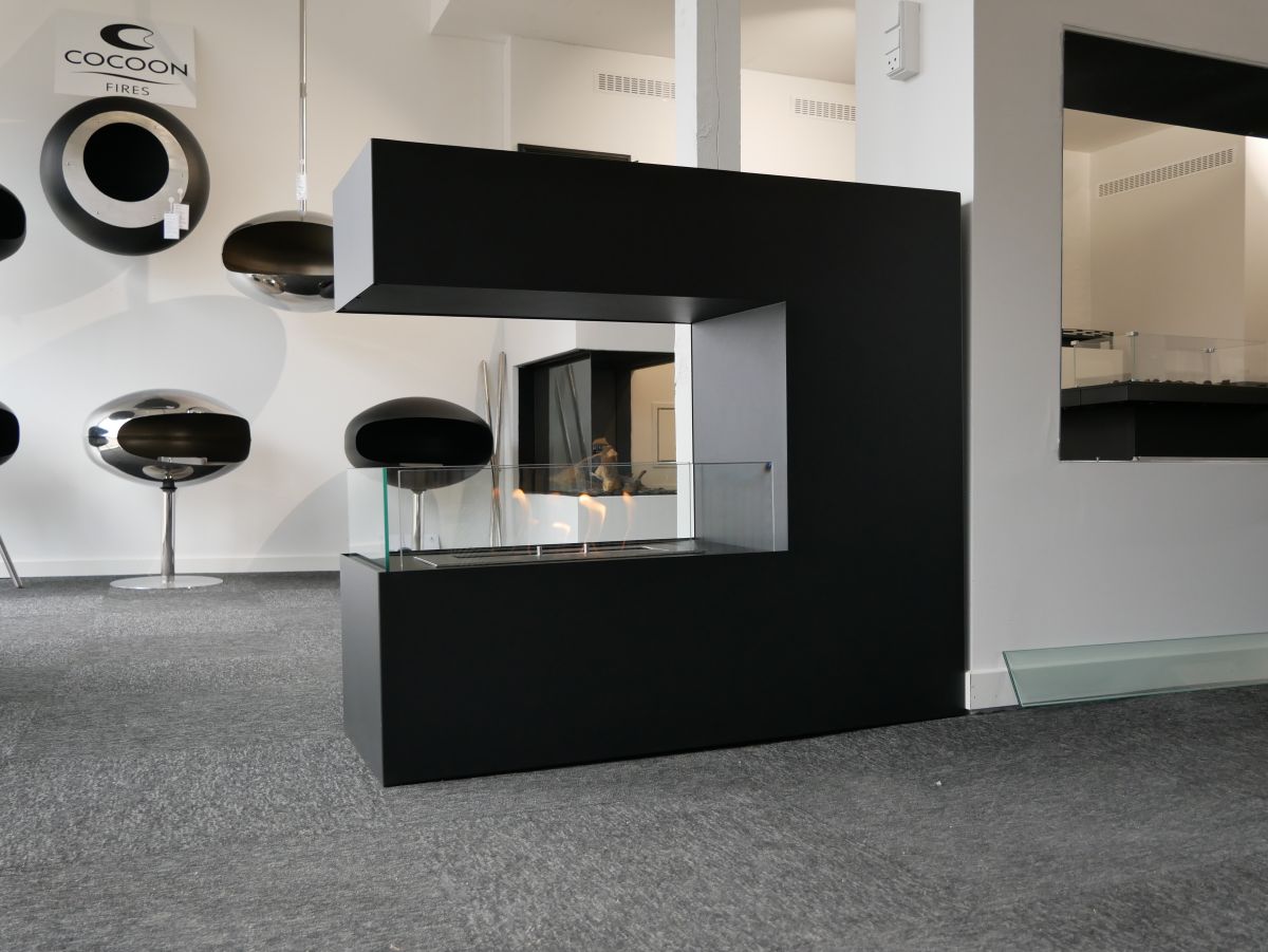 Biofireplace Topeka black