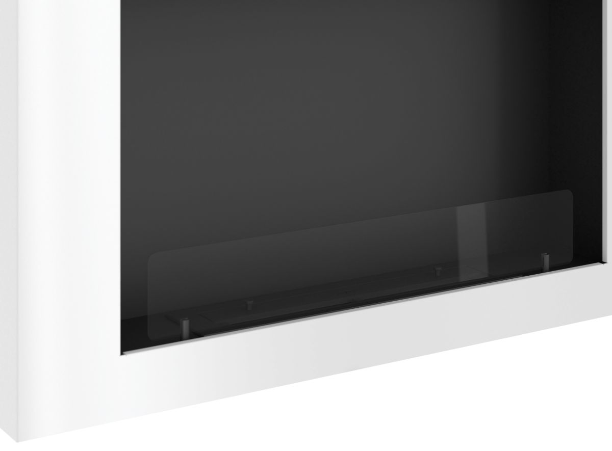 Biotakka Infire Murall 1000 valkoinen detalji.