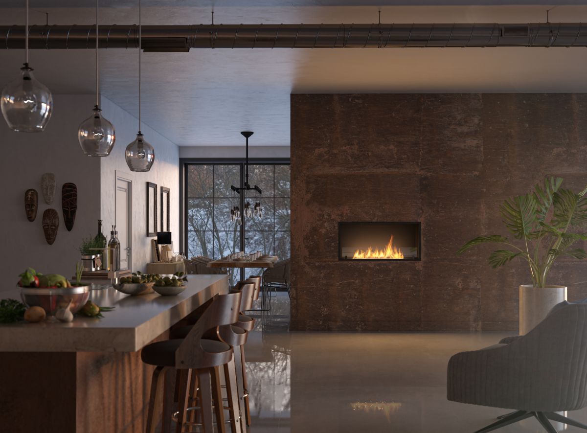 Bioburner for indoor use