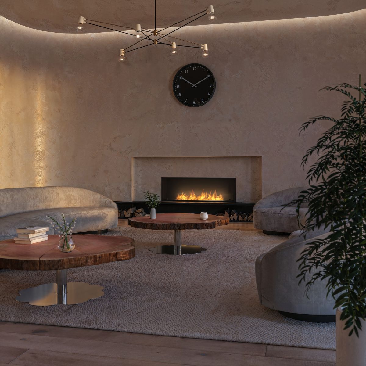 Bioburner for indoor use