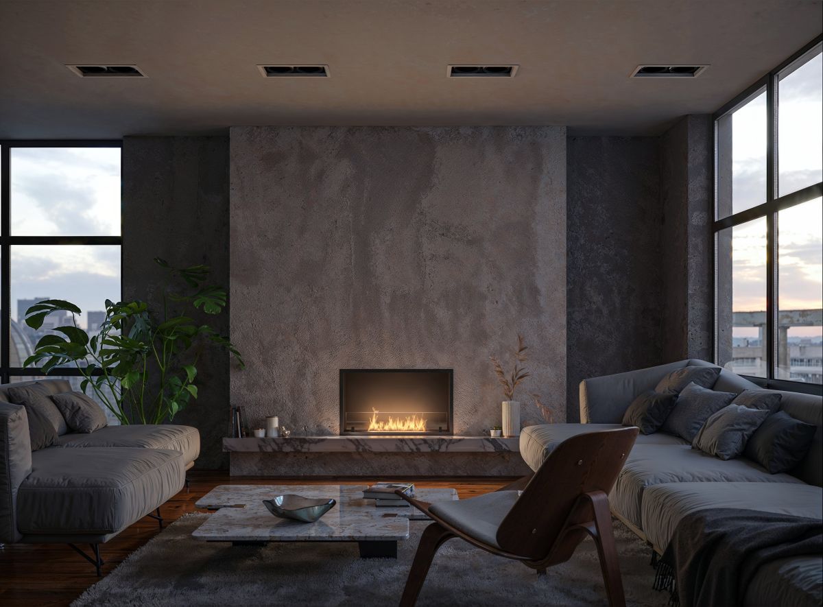 Bioburner for indoor use