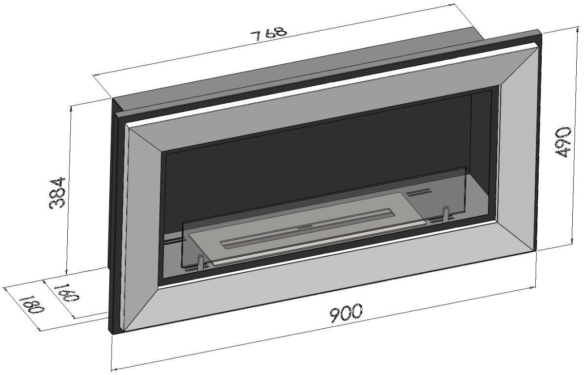 Biotakka SIMPLEfire Frame 900