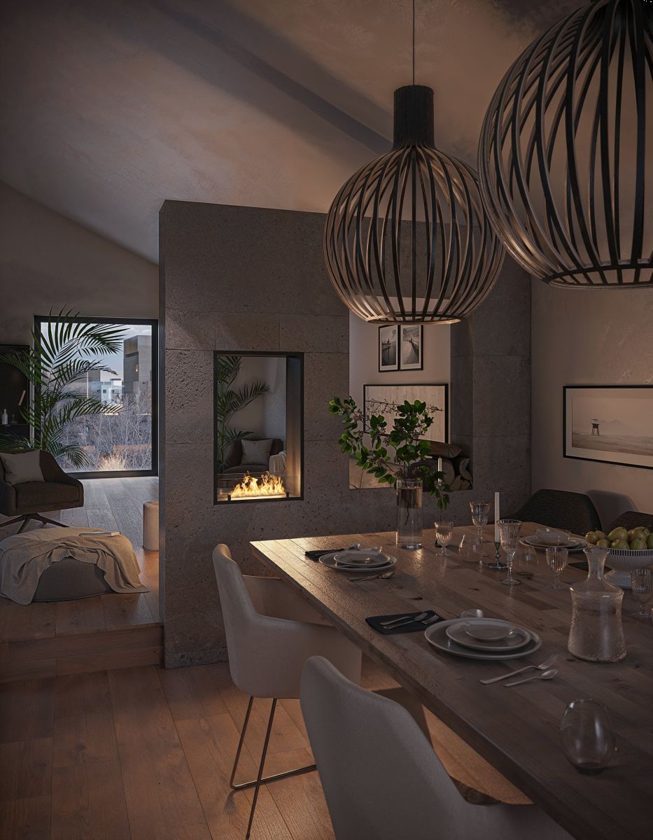Bioburner for indoor use