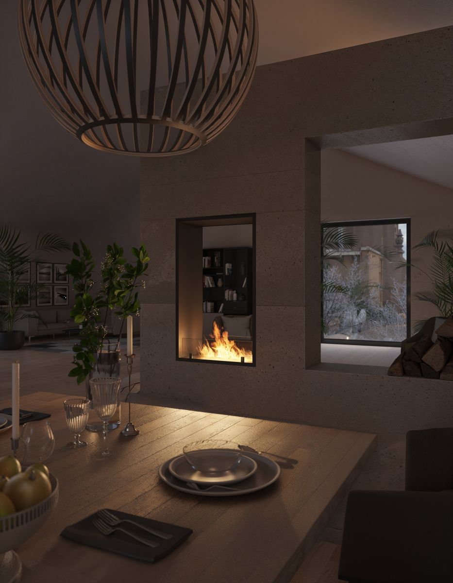 Bioburner for indoor use