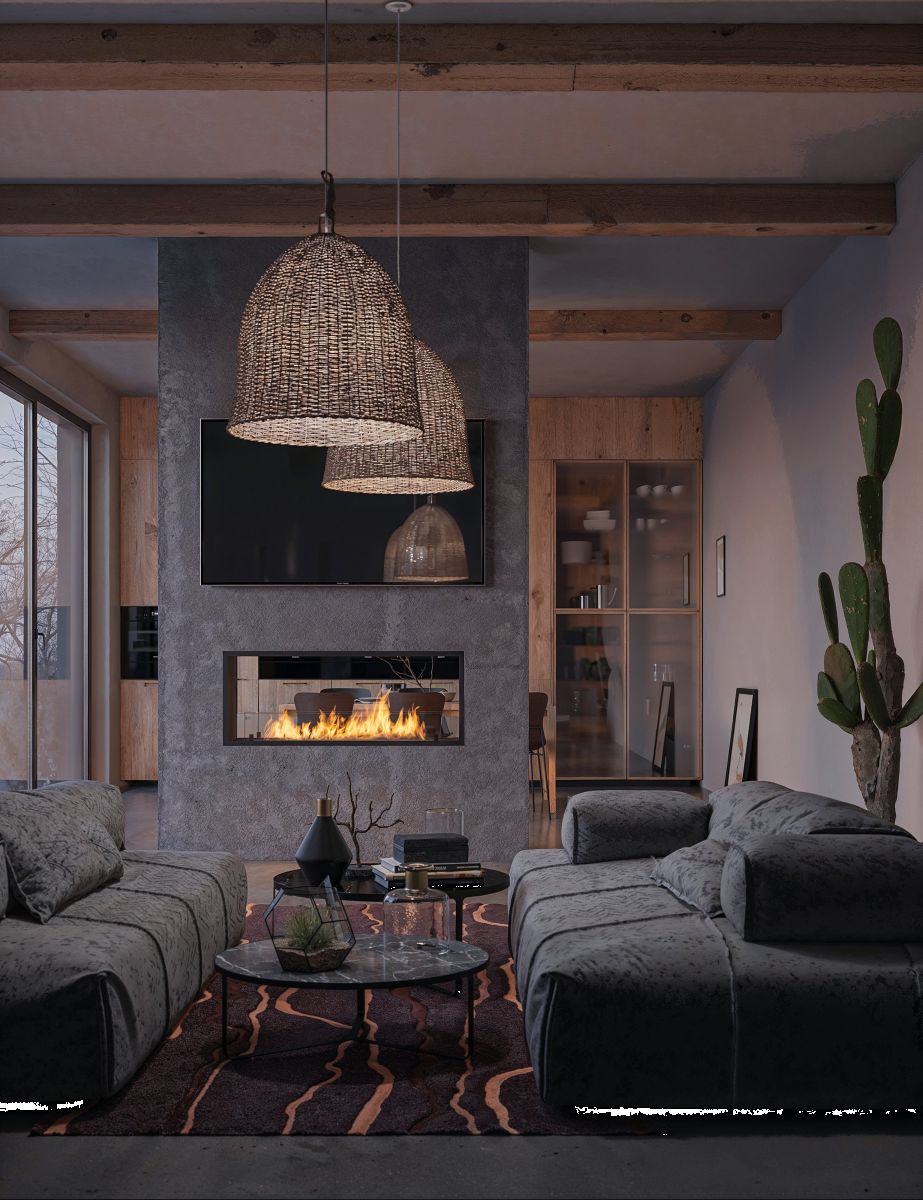 Bioburner for indoor use