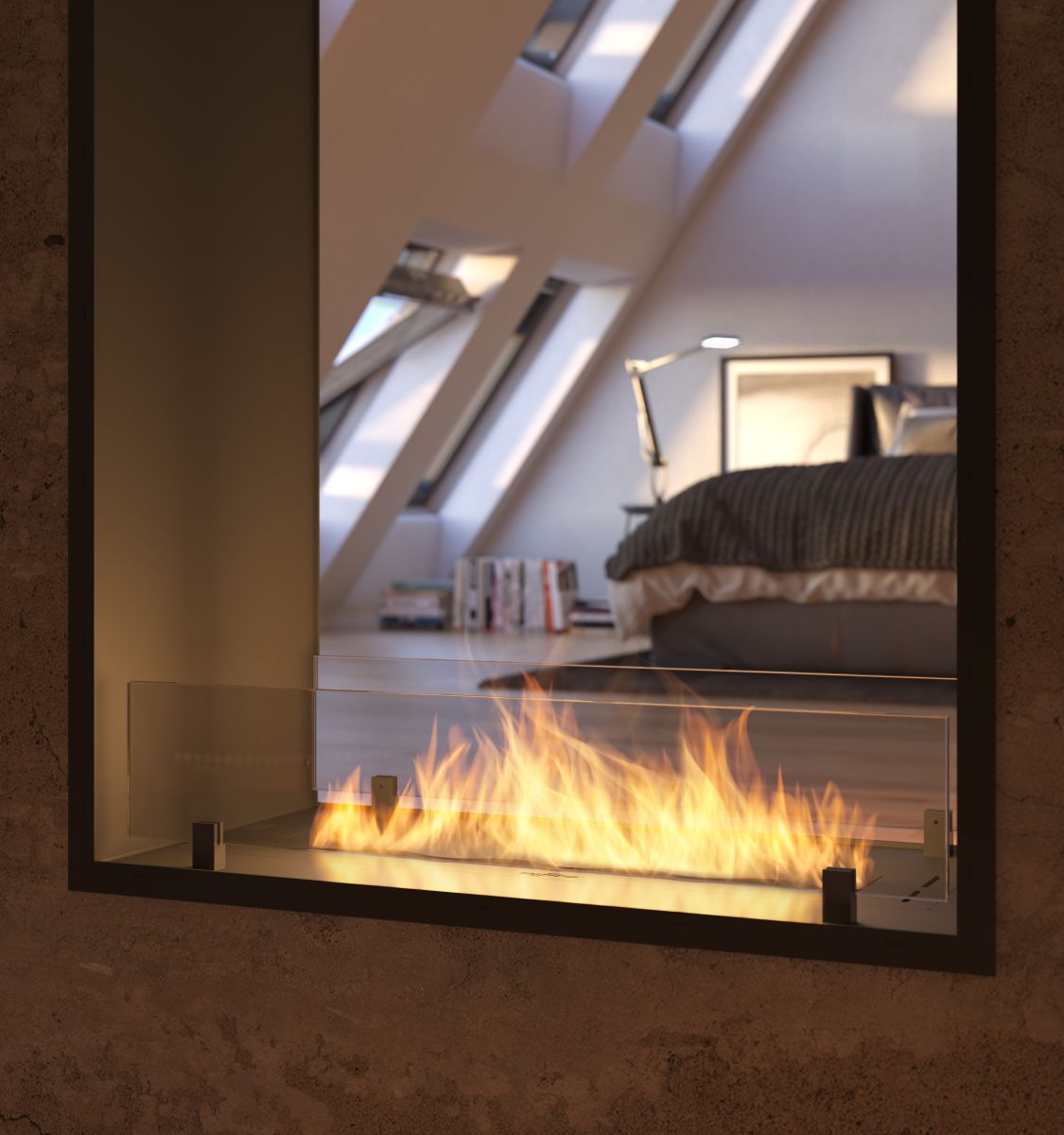 Bioburner for indoor use