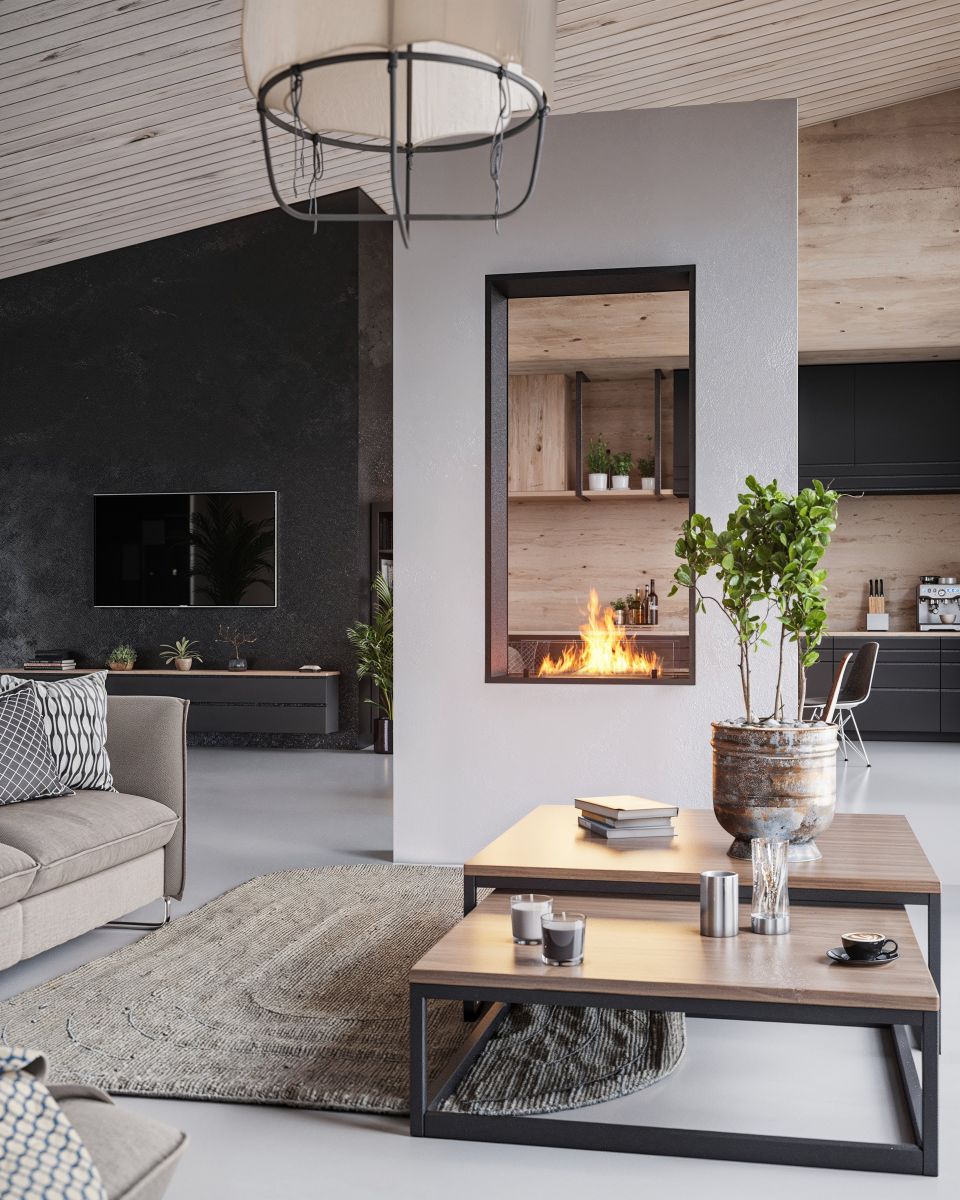 Bioburner for indoor use