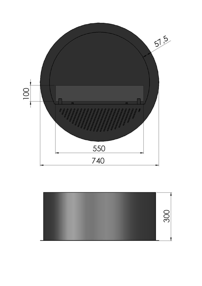 Bioburner for indoor use