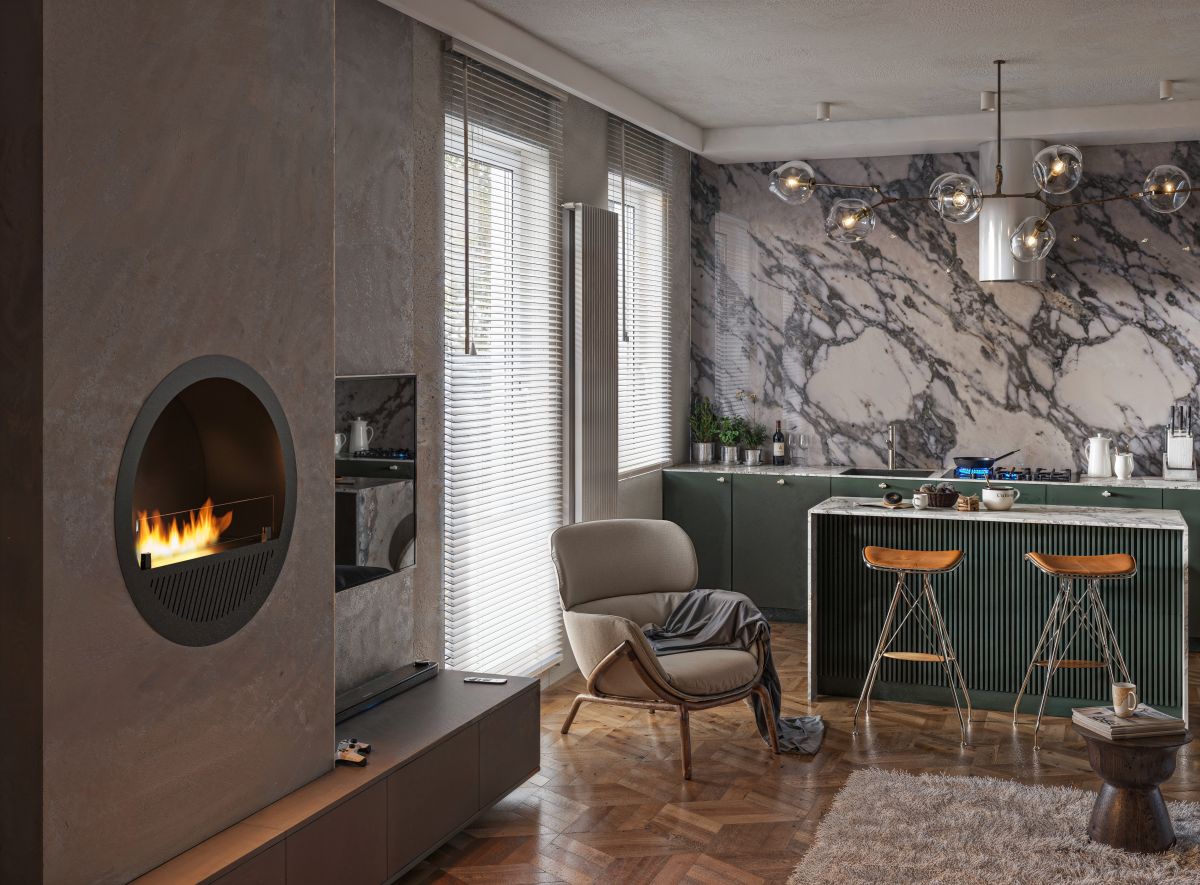 Bioburner for indoor use