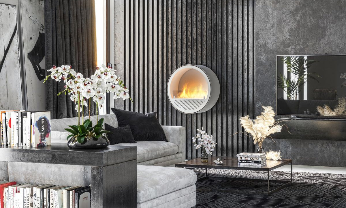Biofireplace Infire SLIM Incircle Wall