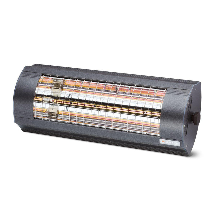 Solamagic ECO+PRO 2000 infrapunalämmitin antrasiitin värisenä.