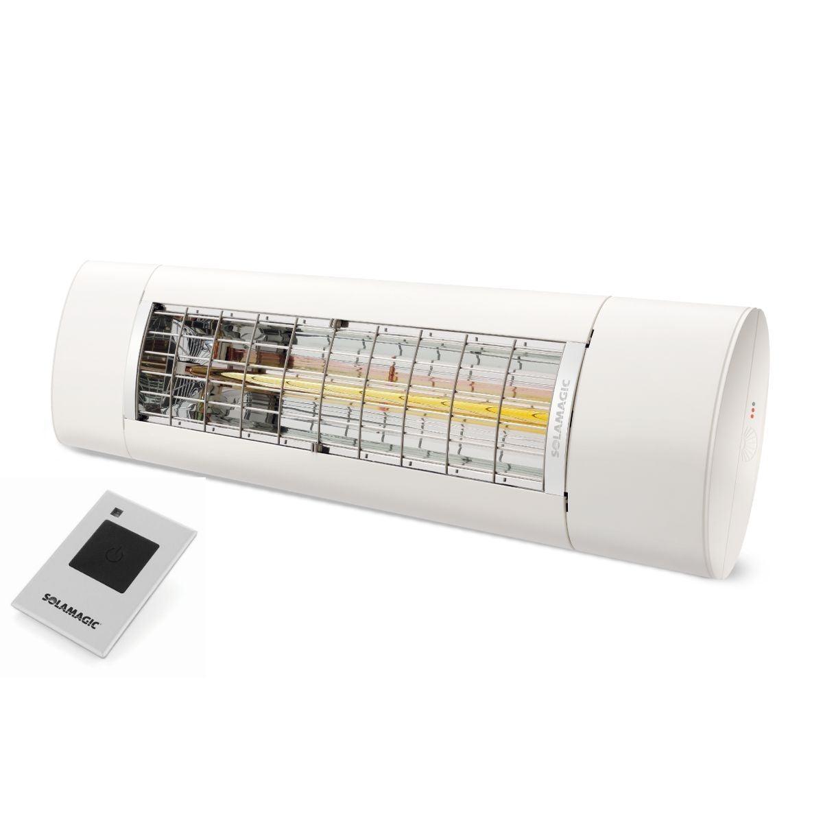 Huipputehokas lasiterassilämmitin Solamagic AIR+ 2000 ARC valkoinen