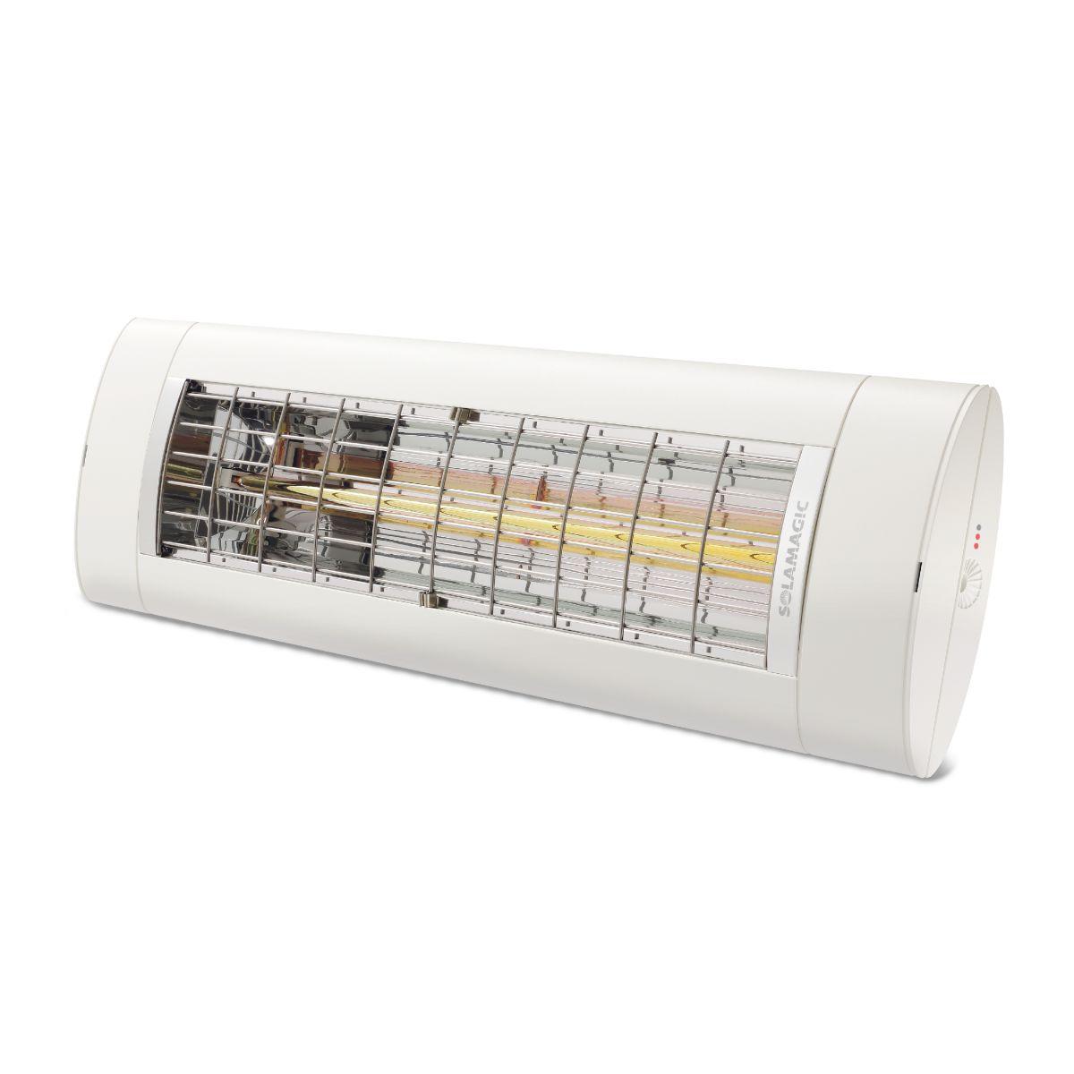 Huipputehokas lasiterassilämmitin Solamagic AIR+ 2000 valkoinen