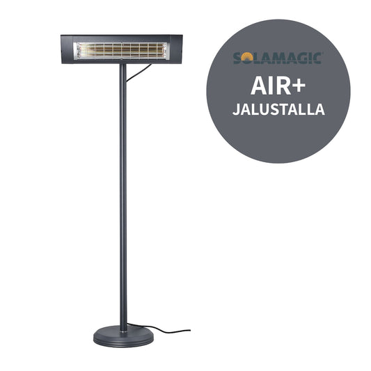 Lasiterassilämmitin Solamagic AIR+ 2000 jalustalla