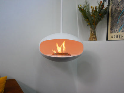 Biofireplace Cocoon Aeris all-white