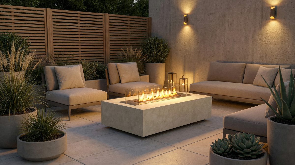 Planika Cabo Indoor/Outdoor Bioethanol Fireplace