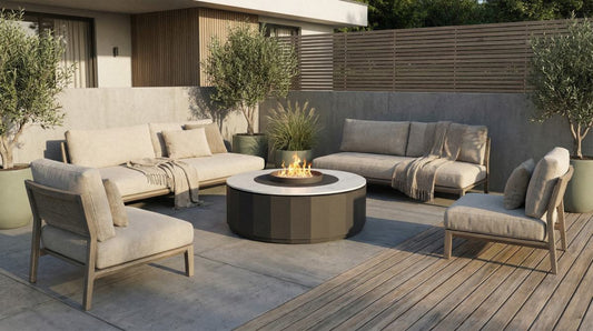 Planika Comet Table bioethanol fireplace in/out