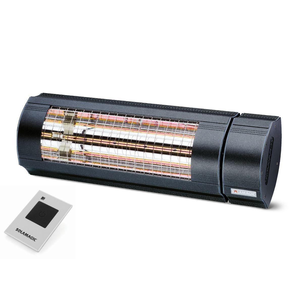 Terassilämmitin Solamagic ECO+PRO 2000 ARC jet-black