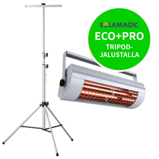 Terassilämmitin Solamagic ECO+PRO 2000 Tripod-jalustalla