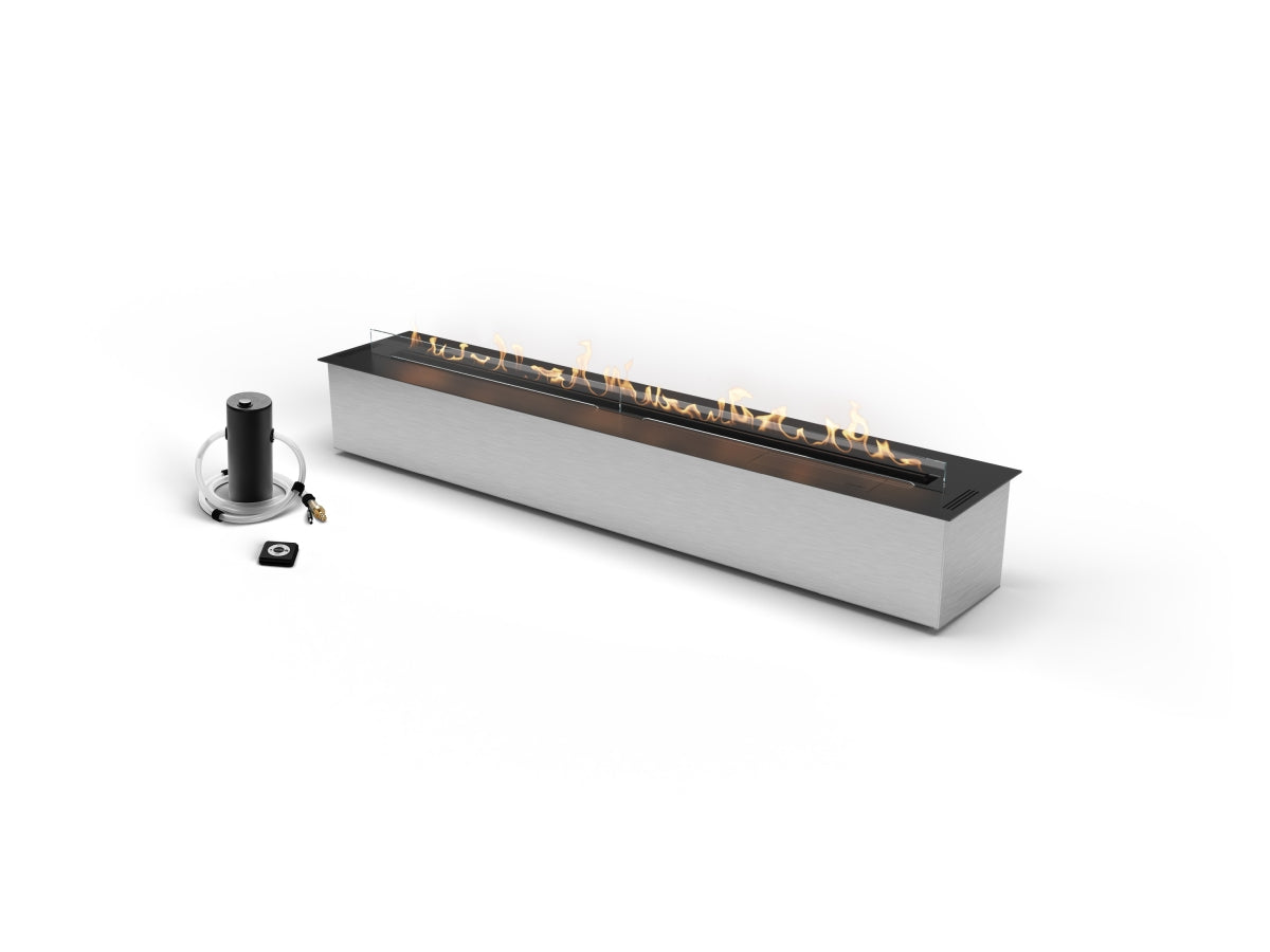 Automatic bioethanol fireplace Infire ETRONIC Inside C2000 black