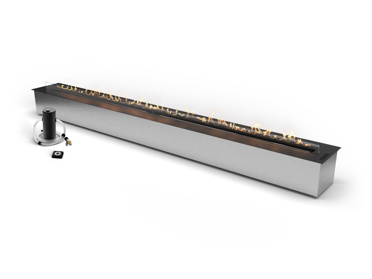 Automatic bioethanol fireplace Infire ETRONIC Inside C2000 black