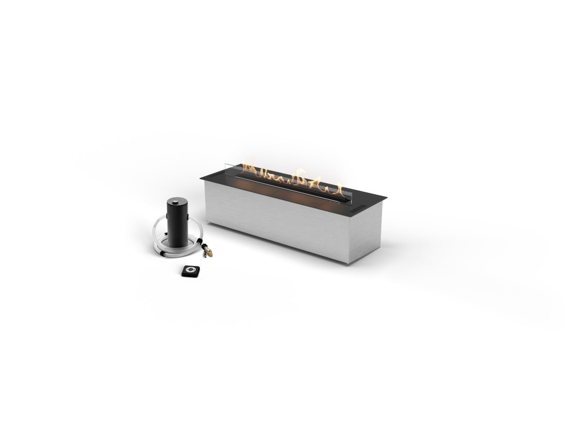 Automatic bioethanol fireplace Infire ETRONIC Inside C2000 black