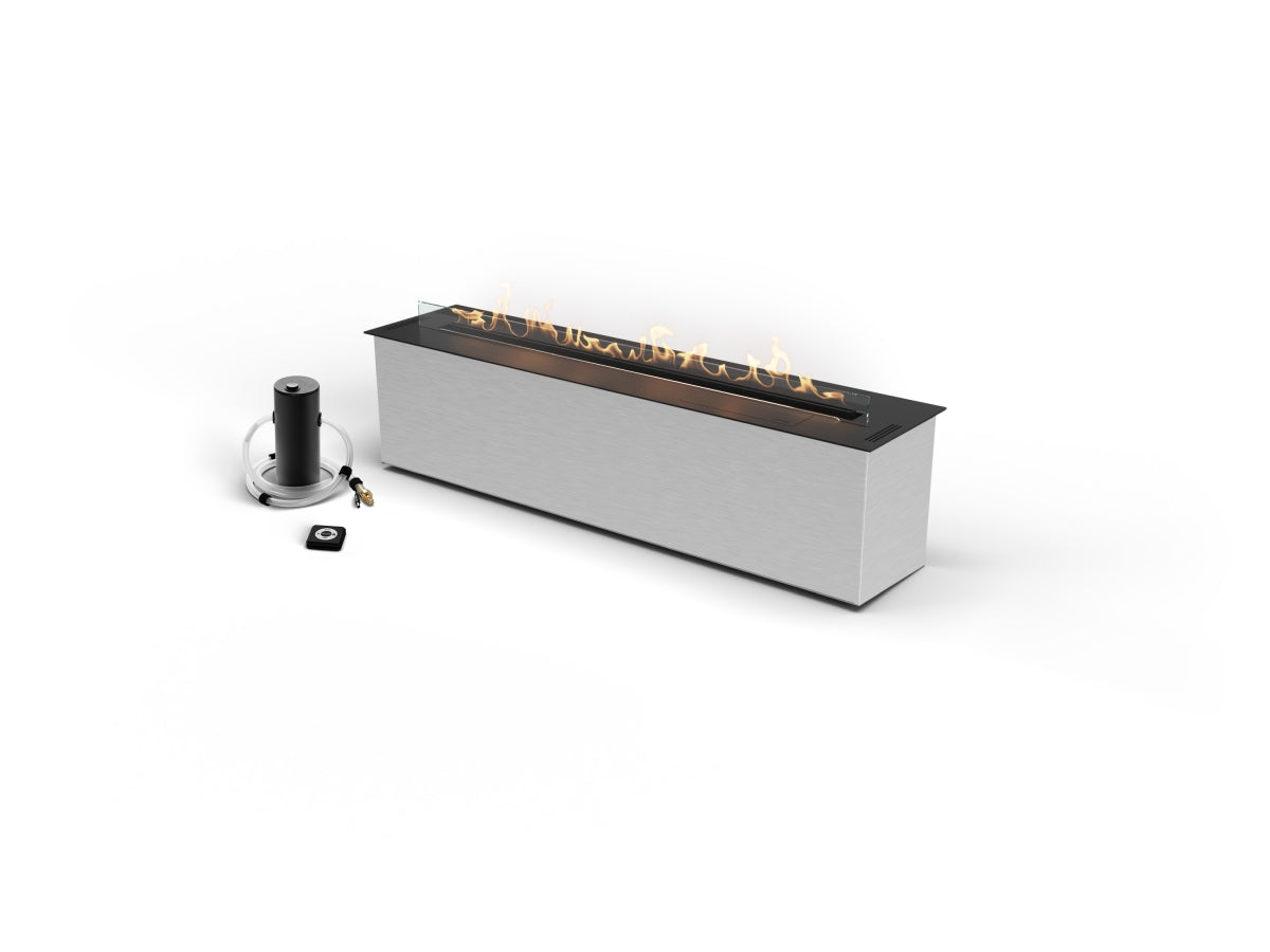 Automatic bioethanol fireplace Infire ETRONIC Inside C2000 black