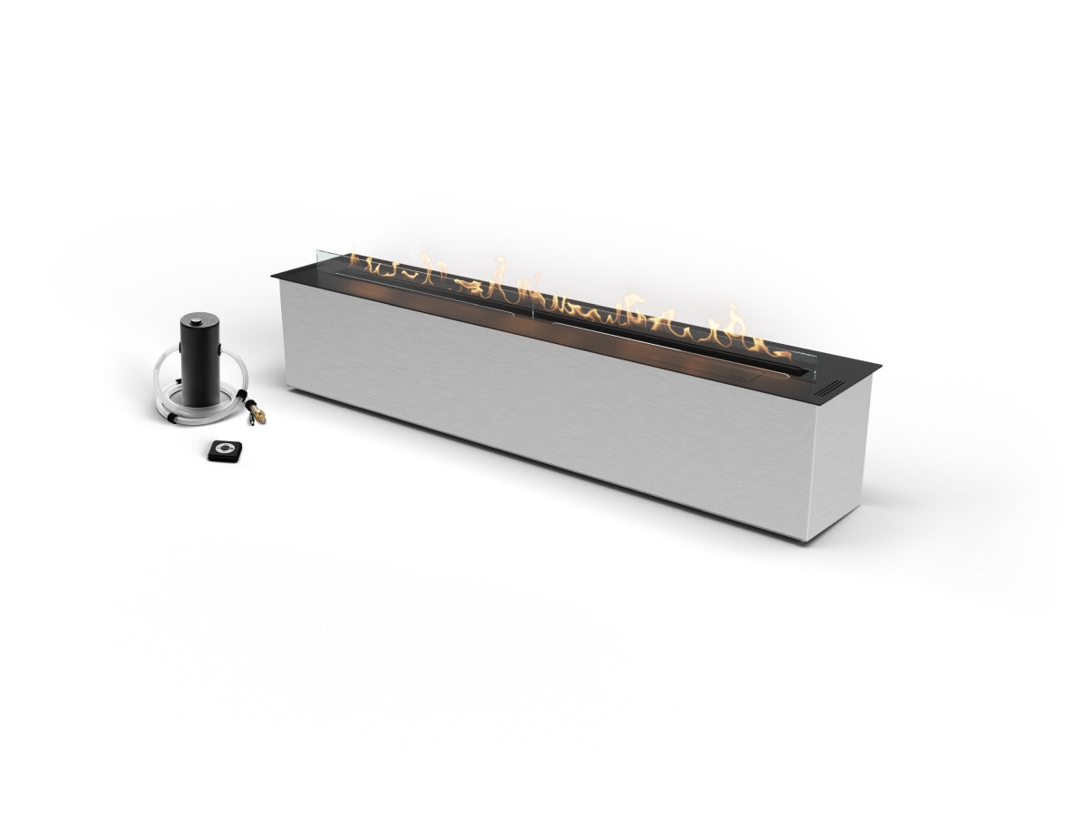Automatic bioethanol fireplace Infire ETRONIC Inside C2000 black