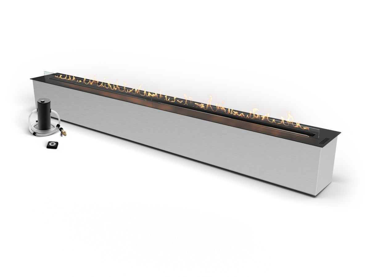 Automatic bioethanol fireplace Infire ETRONIC Inside C2000 black