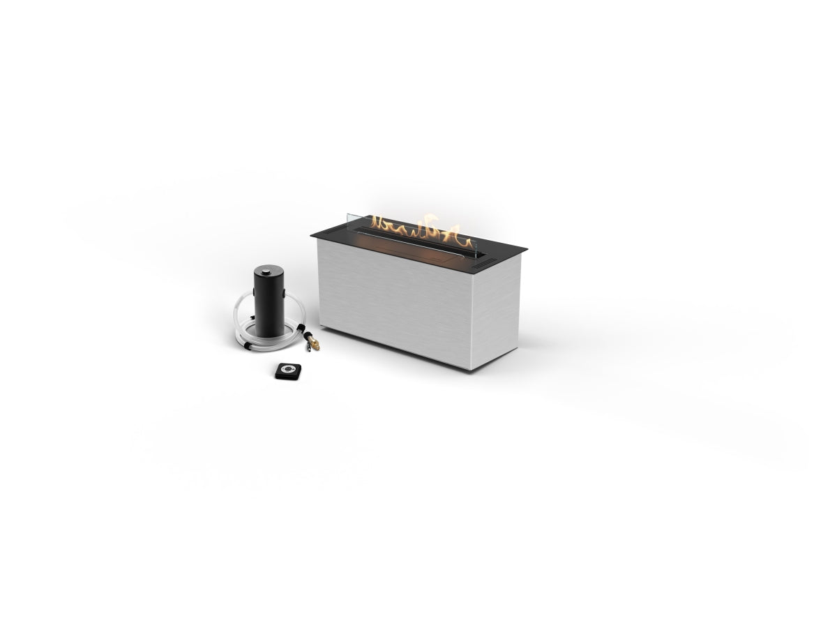 Automatic bioethanol fireplace Infire ETRONIC Inside C2000 black
