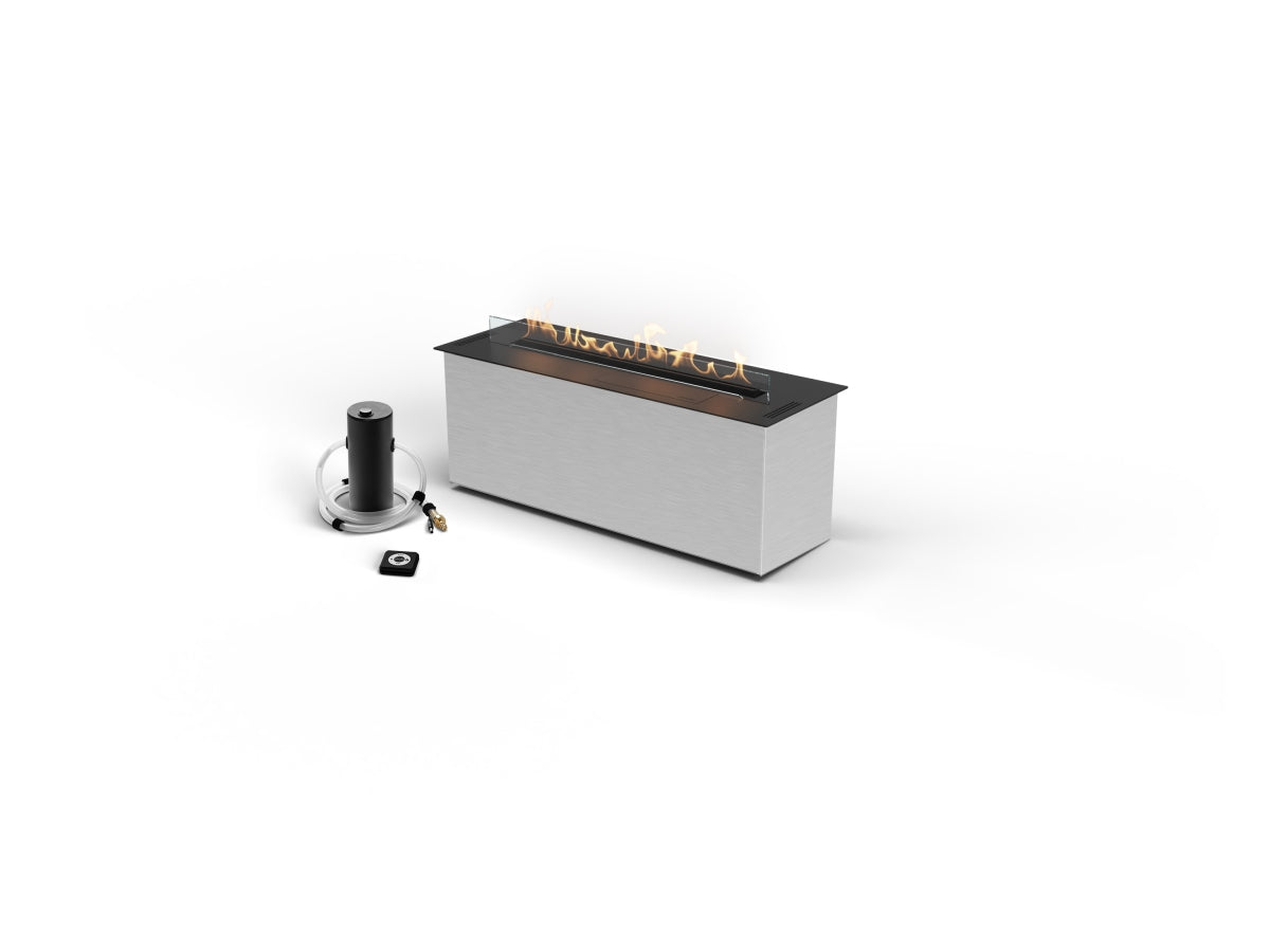 Automatic bioethanol fireplace Infire ETRONIC Inside C2000 black