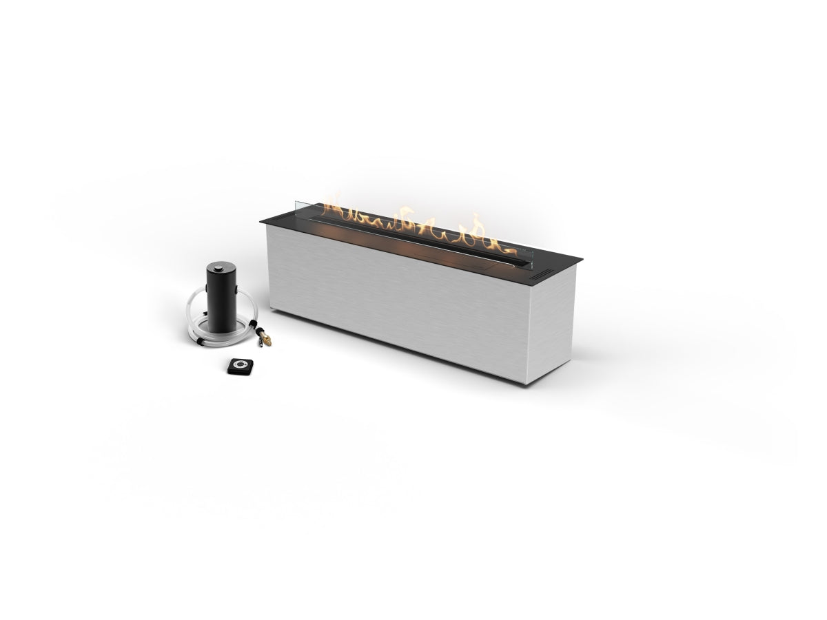 Automatic bioethanol fireplace Infire ETRONIC Inside C2000 black