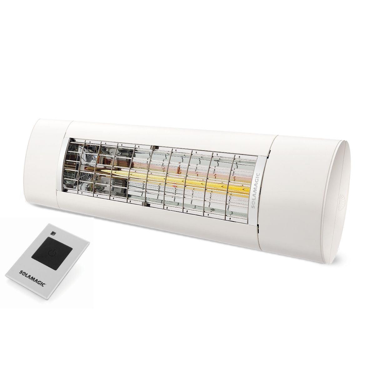 Terassilämmitin Solamagic PREMIUM+ 2500 ARC valkoinen