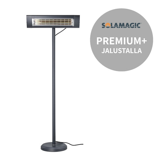 Terassilämmitin Solamagic PREMIUM+ 2500 jalustalla