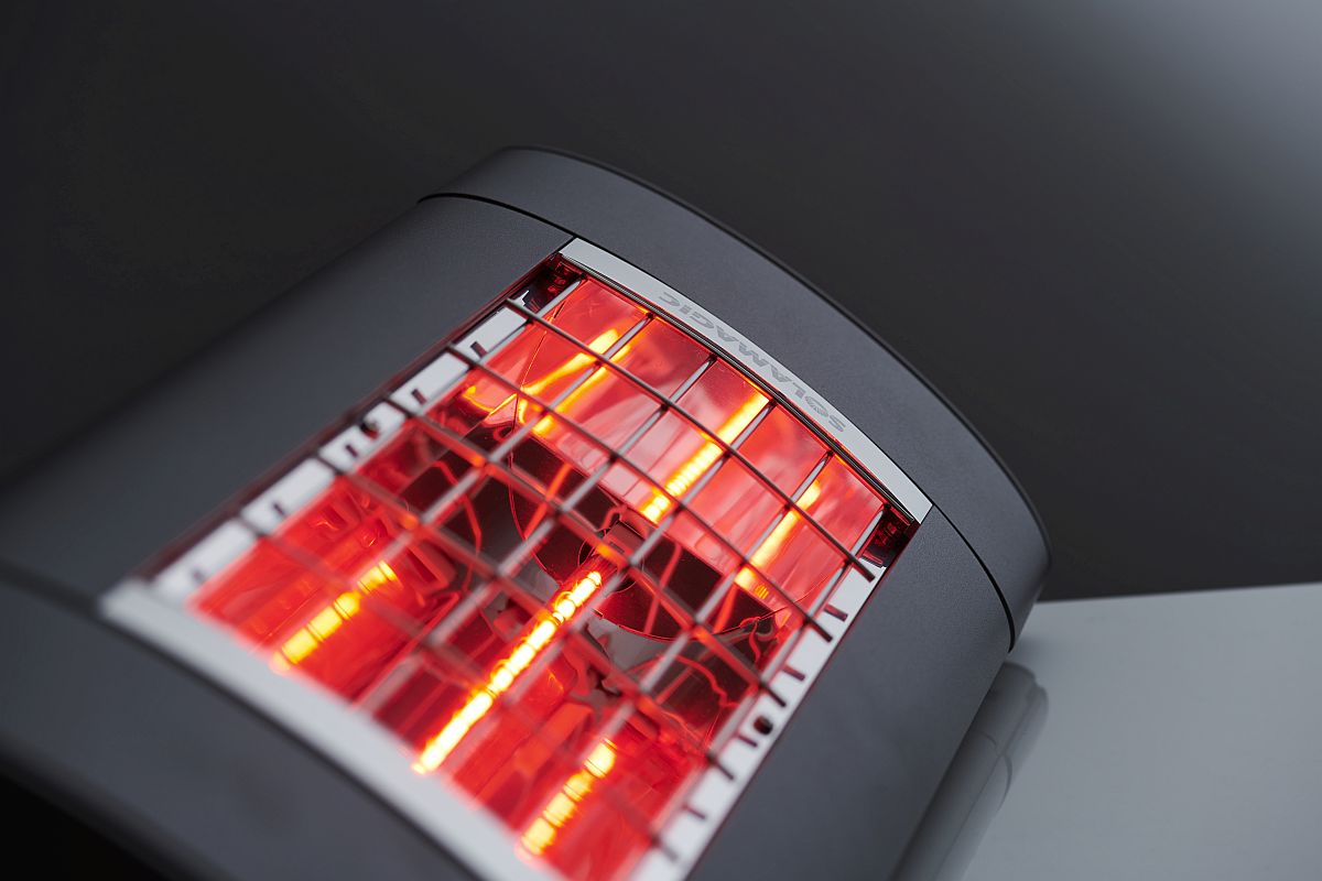 Load video: Four different product lines of Solamagic patio heaters stand out, each with its own strengths.