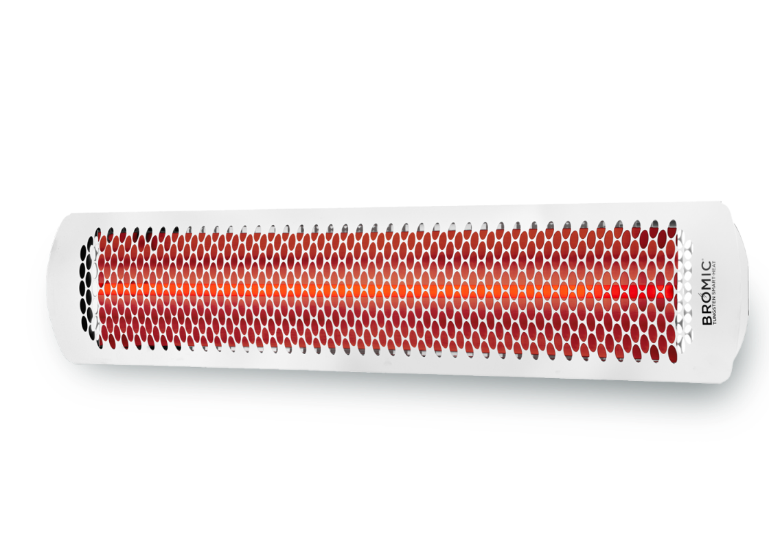 Bromic Tungsten patio heater white product image