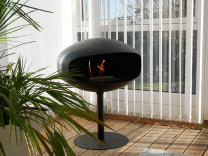 Biofireplace Cocoon Pedestal all black
