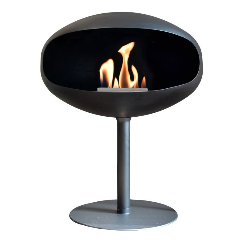 Biofireplace Cocoon Pedestal all black