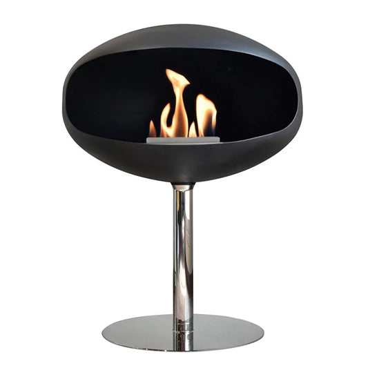 Biotakka Cocoon Pedestal musta teräsjalustalla