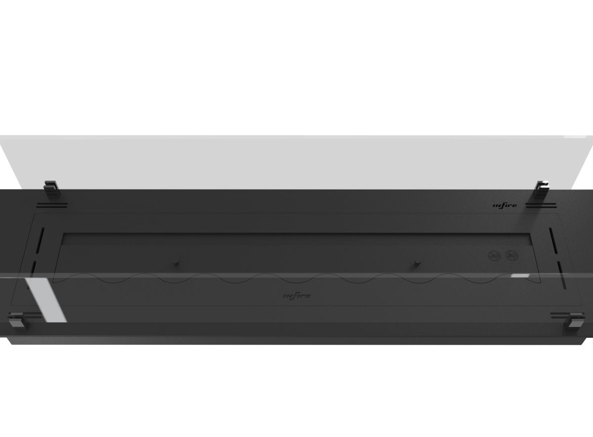 Biotakkainsertti Infire Slim Line 1200 musta
