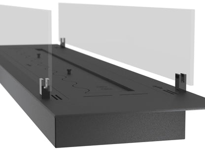 Biotakkainsertti Infire Slim Line 1500 musta