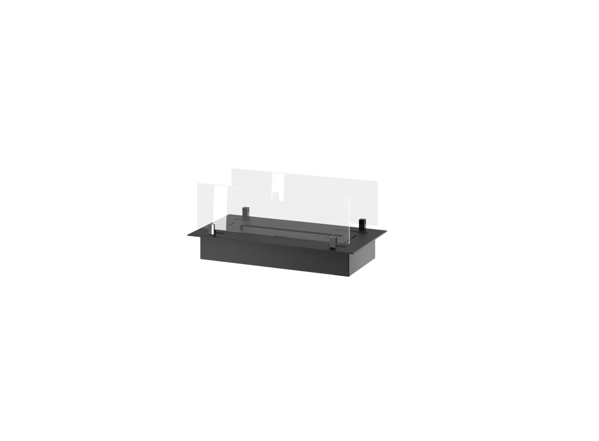 Biotakkainsertti Infire Slim Line 600 musta