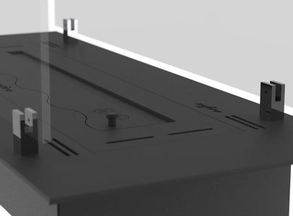Biotakkainsertti Infire Slim Line 600 musta