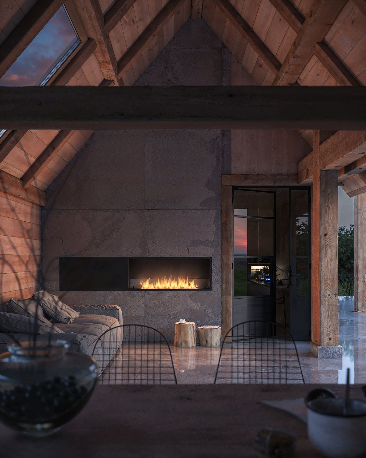 Bioburner for indoor use