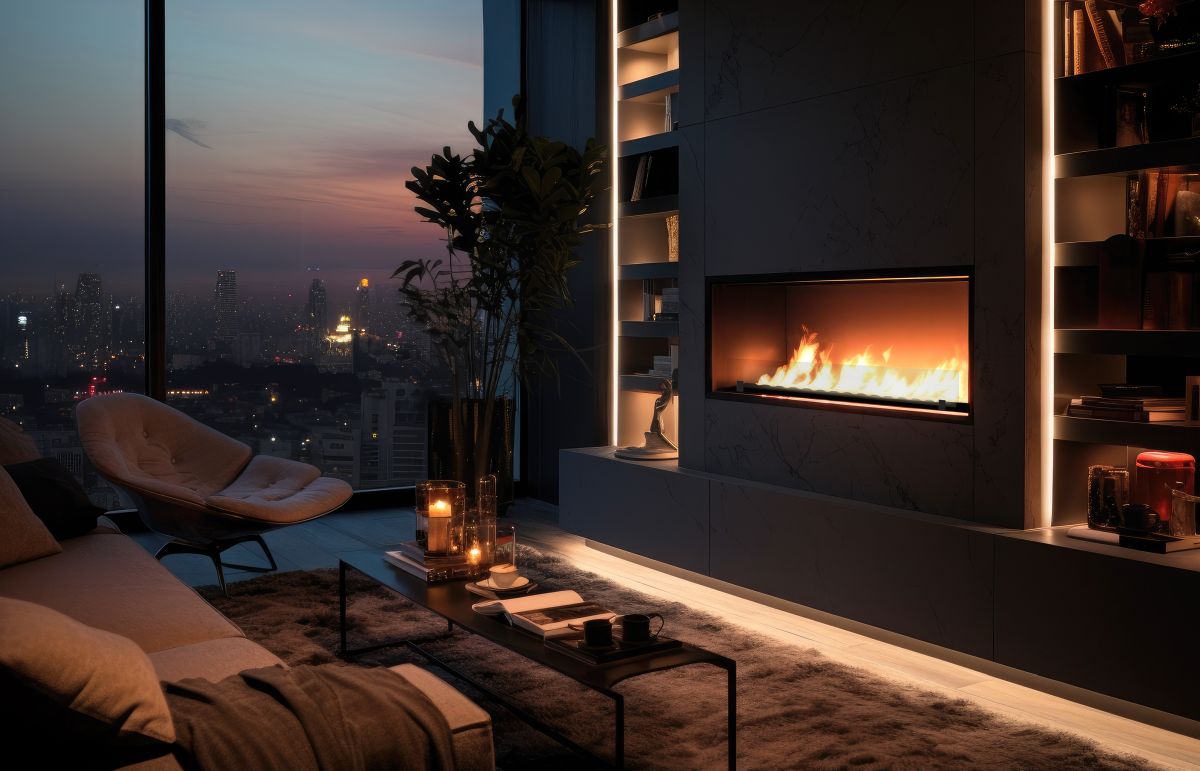 Bioburner for indoor use