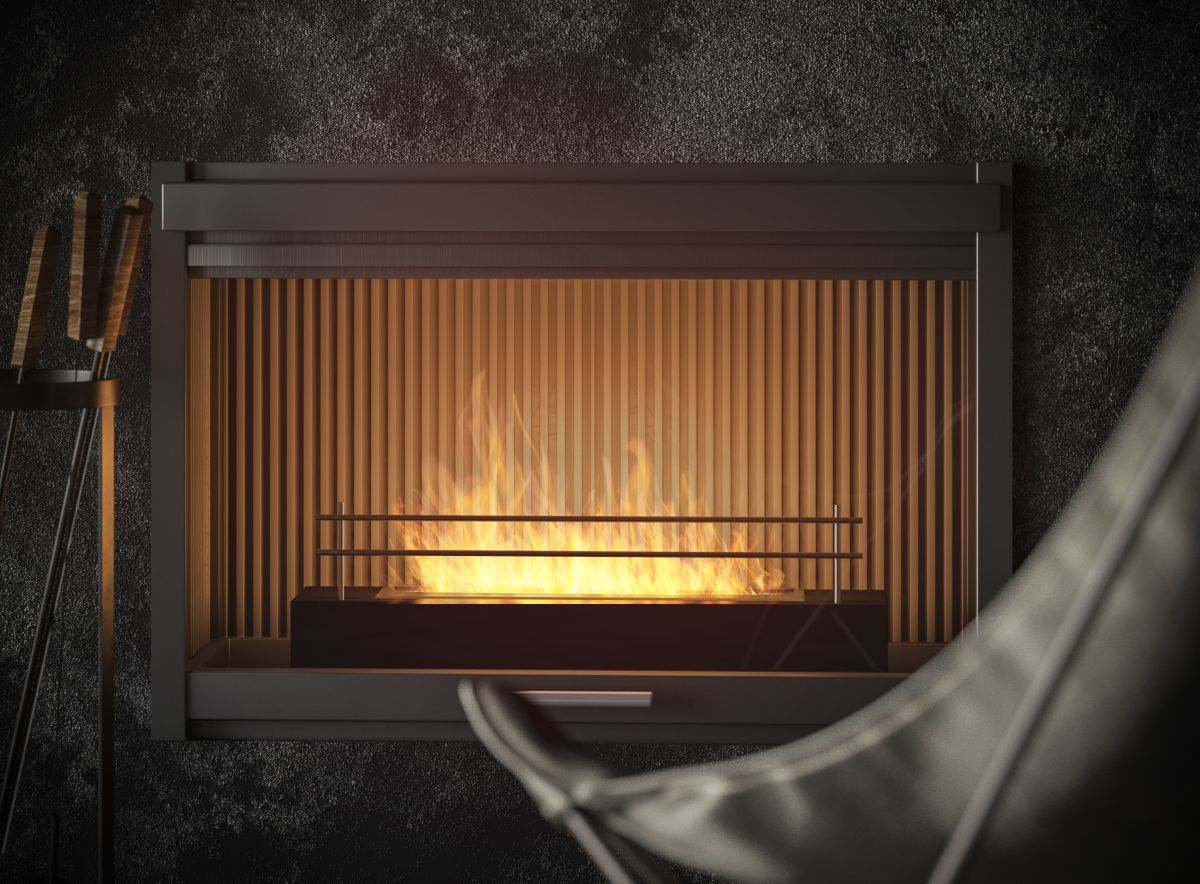 Biotakkainsertti SIMPLEfire Firebox 600