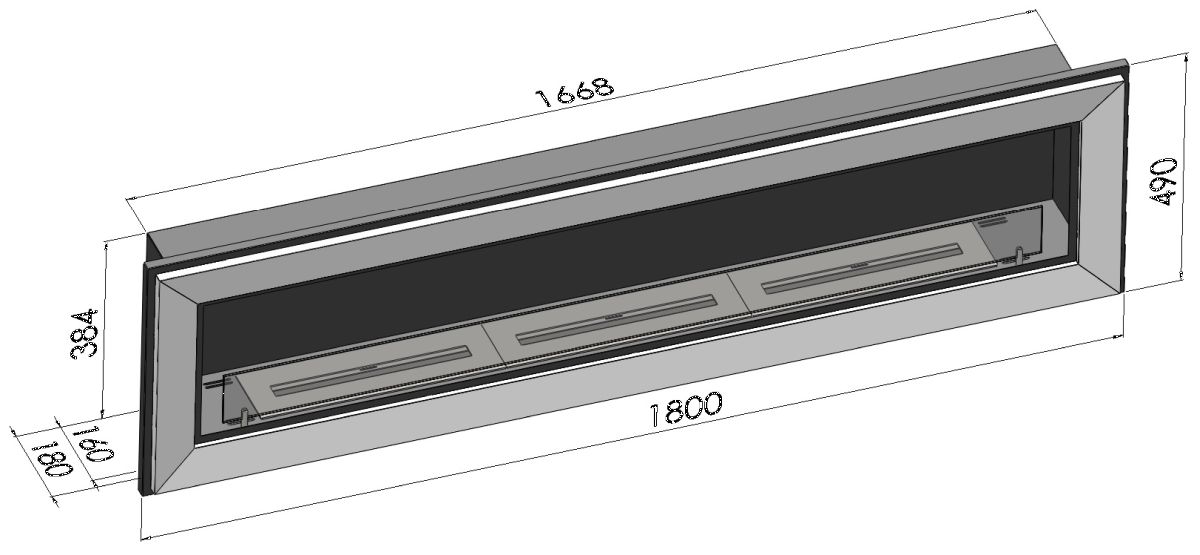 Biotakka SIMPLEfire Frame 1800
