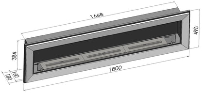Biotakka SIMPLEfire Frame 1800