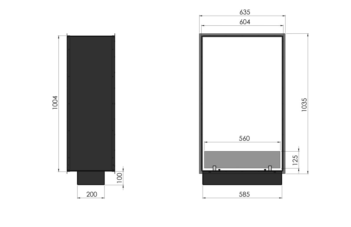 Bioburner for indoor use